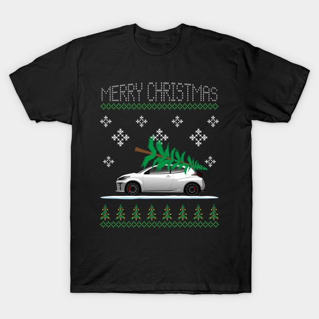 Yaris GR Xmas T-Shirt by HSDESIGNS